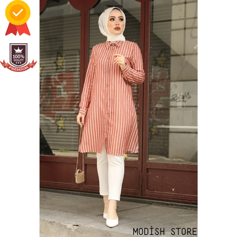 Tunica Pantaloni Donna Musulmana Set | Nuovo | Stagione | Vestito Abaya Dubai 2021 Musulmano Vestito Le Donne Caftano Marocchino Moubarak Di Pronto So