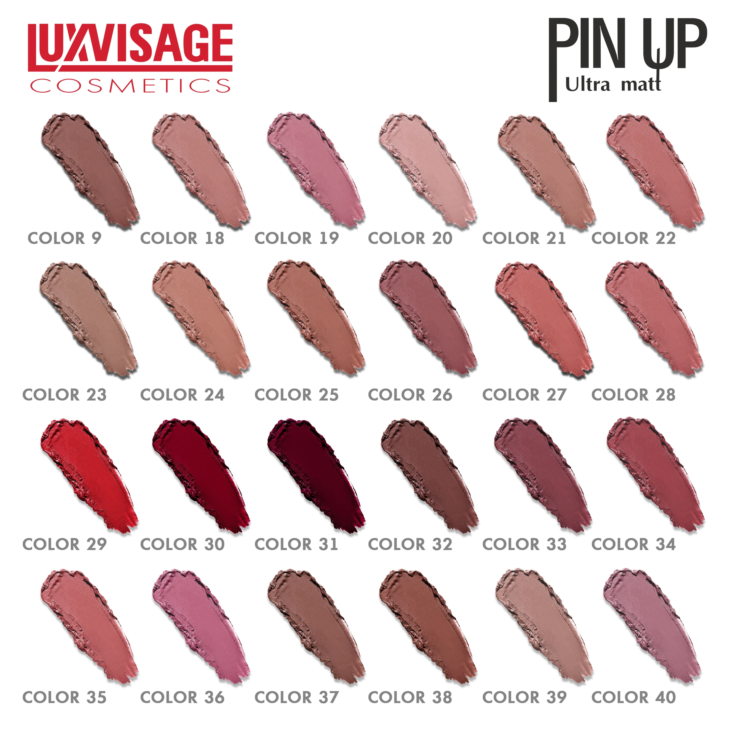 Luxvisage lip gloss pin-up ultra Matt 5g Luxvisage lip gloss pin-up ultra Matt 5g