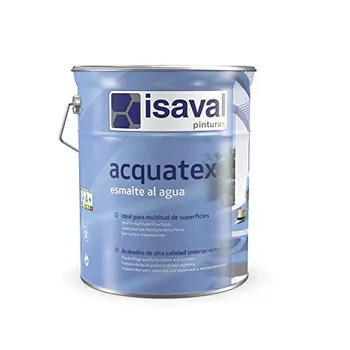 

ACQUATEX 750 ml satin white water enamel.