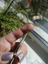 Vetus-Pinzas profesionales para pestañas, de acero inoxidable, antiestáticas, para extensión de pestañas postizas