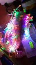 Luces Fairy-Light Lighting-Tree-Garland Decoracion Christmas Outdoor 100M 5M 20M SICCSAEE