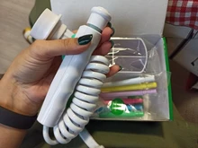 6-Nozzles Faucet Cleaner Floss Irrigation Tooth-Cleaning Mouth Jet Implement Oral Multi-Jet-Tips