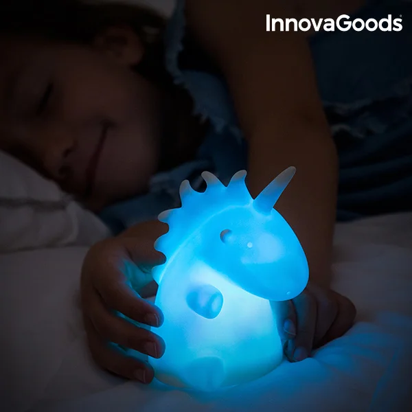 InnovaGoods LEDicorn разноцветный светильник Единорог |