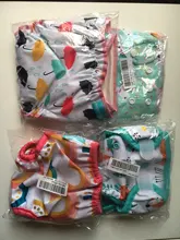 Happyflute-cubierta de pañal de tela ecológica para recién nacido, diseño de PUL a presión, gancho y bucle