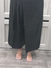 Wide Leg-Trousers Fit-Pants Pleated Spring Autumn Split Black High-Elastic Women Fashion