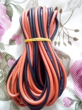 Wire Silicone Black-Color High-Quality 1 10 12-14 16-18-20-22 10-Meter/Lot 24-26 Red