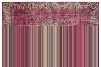 

Handmade Natural Vintage Turkish Area Rug 220x333 Cm-7'3''X10'11''