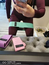 AOLIKES-Bandas de goma para Fitness, bandas de resistencia expansoras para banda elástica para ejercicio físico, entrenamiento, 3 unids/lote