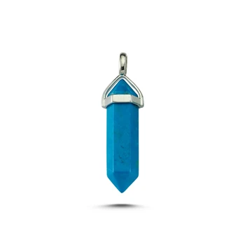 

Silver 925 Sterling Turquoise Stone Pendant