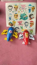 Mini Avión de dibujos animados extraíble para niños, juguetes de fiesta de cumpleaños para niños, coche divertido, modelo educativo