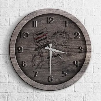 

Personalized Professional Computer Informatics Engineer Wood Wall Clock-1