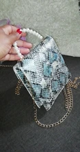 Bolso de hombro con diseño de serpiente para mujer, bandolera pequeña con hebilla y patrón de Animal, Diagonal, 2021