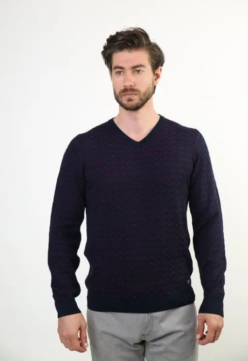 

Sweater V-Neck Male Sweater 3843