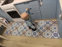 Wallpapers for Murals Floor-Stickers Tile Contact Self-Adhesive Vinyl Home-Decor Kitchen Waterproof