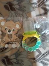 Joepada collar dentición bebé precioso Koala búho caballo del bebé mordedor Molar juguete para regalo mapache perlas de silicona de grado de alimentos