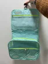 Bolsos de maquillaje para mujeres, Neceser de viaje de alta calidad, organizador de artículos de tocador, impermeable, almacenamiento colgante, bolsa de baño