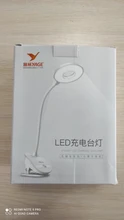 Study Lamps Magnifier Touch-Clip Gooseneck Usb-Table-Light Flexo Rechargeable 18650 Battery
