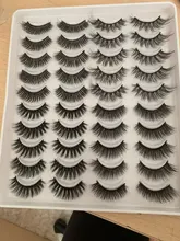 Pestañas postizas de visón 3D, extensiones de pestañas postizas de visón Natural, volumen espectacular, herramientas de maquillaje al por mayor, 10/20 pares