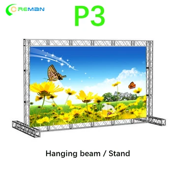 

indoor LED Die casting aluminum rental led display screen p3,p4,p5,p6,p8,p10 smd, p3 LED panel video wall HD screen