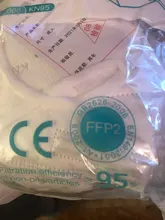 Mascarilla FFP2 de 5 capas, máscara CE FPP2, FPP2, reutilizable, color blanco y negro, certificado fpp2, 100 Uds.