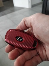 Funda protectora para llave de coche, accesorios para Hyundai i30 Ix35 Encino Azera Accent TM Palisade Santa Fe, decoración automática