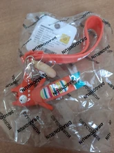 Llaveros de cocodrilo a la moda, llavero con zorro Original, muñeco de erizo de dibujos animados, colgante de anillos de llave, novedad de 2021