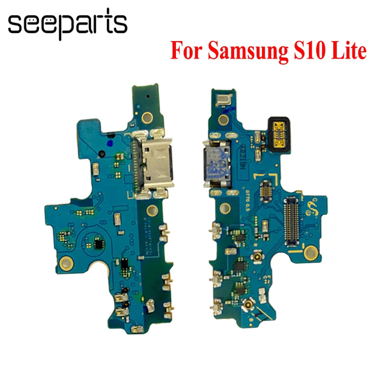 Port De Chargement Usb Samsung Galaxy S10 Lite, Connecteur De Carte De