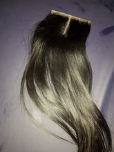Alisky-extensiones de pelo brasileñas con encaje hd, accesorio capilar liso con cierre Frontal de malla, 4x4