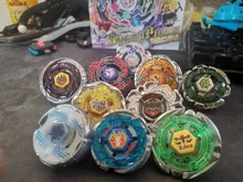 Takara tomy fusión de metales peonza beyblade juguetes BB28 BB43 BB47 BB70 BB88 BB99 BB105 Pegasis BB108 BB118 BB122 con lanzador