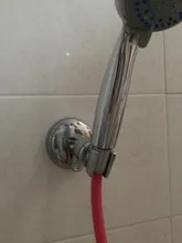 Soporte Universal ajustable para ducha de mano, soporte de ventosa, soporte de cabezal de baño, completamente chapado, estable