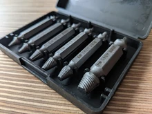 Drill-Bit-Set Extractor Stripped Screws Demolition-Tools Broken-Screw-Bolt-Remover 6pcs