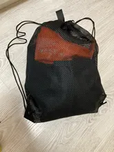 Bolsa con cordón de malla de alta resistencia, bolsa de almacenamiento para playa de equipo deportivo, natación