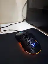 RGB Gaming Mouse Ergonomic-Mice Computer-Gamer Honeycomb-Shell Lightweight Delux M700
