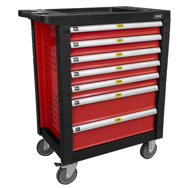 Tool Trolley 7 Drawers Red-empty Jbm 53762 - Tool Parts - AliExpress