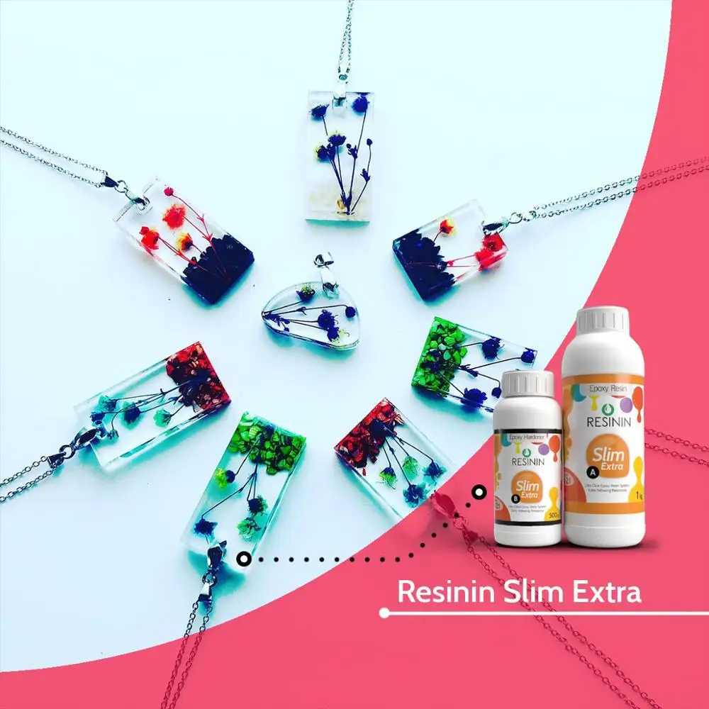 Resinin Slim Extra 7 5 кг не желтеющий ультра прозрачный набор из эпоксидной смолы