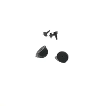 50 Uds de broche Bukle botón broche Pin espalda embrague cuidado tapa de corbata tapones apretar titular de la placa de accesorios de la joyería