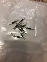 20 unids/lote de accesorios de pesca de carpa, gancho de pesca giratorio, conector rápido, anillos sólidos, línea de pesca rodante, enlace rápido