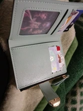 Nueva moda de la mujer billetera monedero mujer carteras para tarjeta de mujer pequeño cartera mujer broche Mini embrague 2021