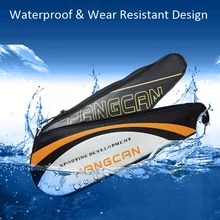 ПУ ткань Оксфорд бадминтон ракетки мяч сумка одного плеча диагональ водонепроницаемый Сквош хранения рюкзак спортивный тренировочный чехол для молодежи