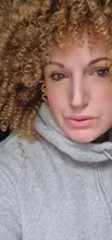 Pelucas Afro rizadas de pelo corto con flequillo para mujeres negras, cabello sintético africano sin pegamento, Cosplay, Lizzy de alta temperatura