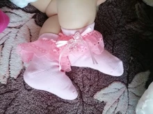 Citgeett verano sólido infantil bebé niñas calcetines Estilo Dulce princesa de encaje tobillo calcetines arco