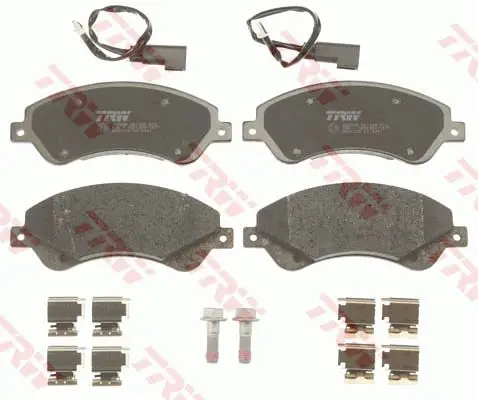 Колодки тормозные FORD TRANSIT 06- 280/300-Series передние с дат