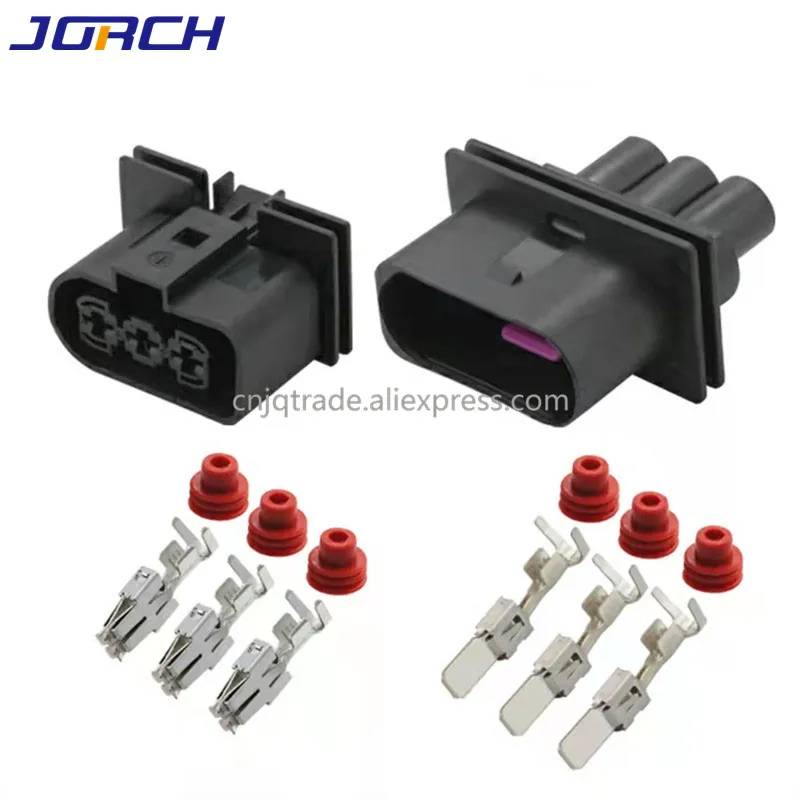 pinos série fêmea masculino soquete pinos vw carro conector elétrico prova dwaterproof água conector automático