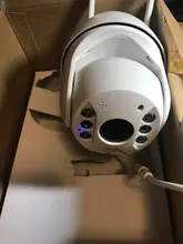 HISMAHO-Cámara de vigilancia IP, monitor de seguridad al aire libre, wifi con panel solar de 8W para la batería, PTZ de 1080P para CCTV, soporta tarjeta SIM 4G