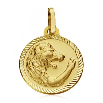 

Medal 18k gold horoscope Leo 16mm. Zodiac sign [AA7413GR] -Customizable-RECORDING INCLUDED IN THE PRICE