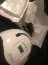 Lámpara de uñas LED UV de 120W, secador de uñas de secado rápido, para manicura y pedicura, Salón Profesional de manicura, 57 LED