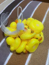 10 unids/lote lindo bebé niños juguete de goma patos de baño Baño habitación diversión con agua juego recién nacido niños niñas juguetes para los niños