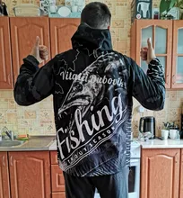 SPATA-Sudadera con capucha térmica transpirable para hombre, abrigo de pesca grueso de manga larga, impermeable, prendas de vestir para otoño e invierno, novedad de 2021