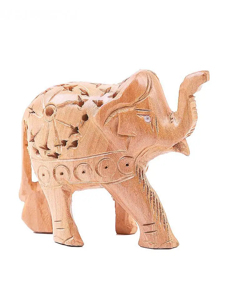 Статуэтка &quotСлон резной хоб. вв2&quot 2шт/уп | Дом и сад