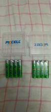 Rechargeable-Battery Batteries Case-Holder Pkcell Aaa Self-Discharge 850mah Ni-Mh 